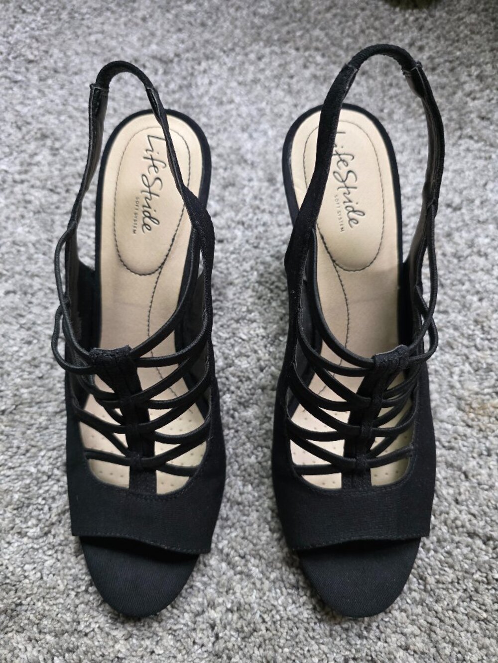 Life Stride Cabaret Womens Strappy Heels